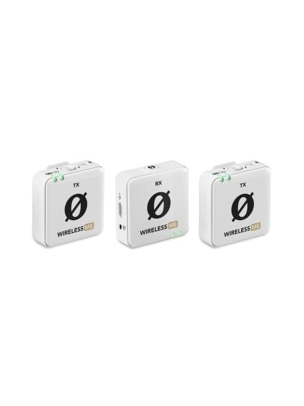 Produktfoto för Røde RODE Wireless ME DUAL Compact - Vit