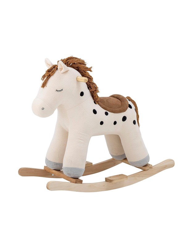 Produktfoto för Bloomingville - Merlen Rocking Toy Horse White Bloomingville