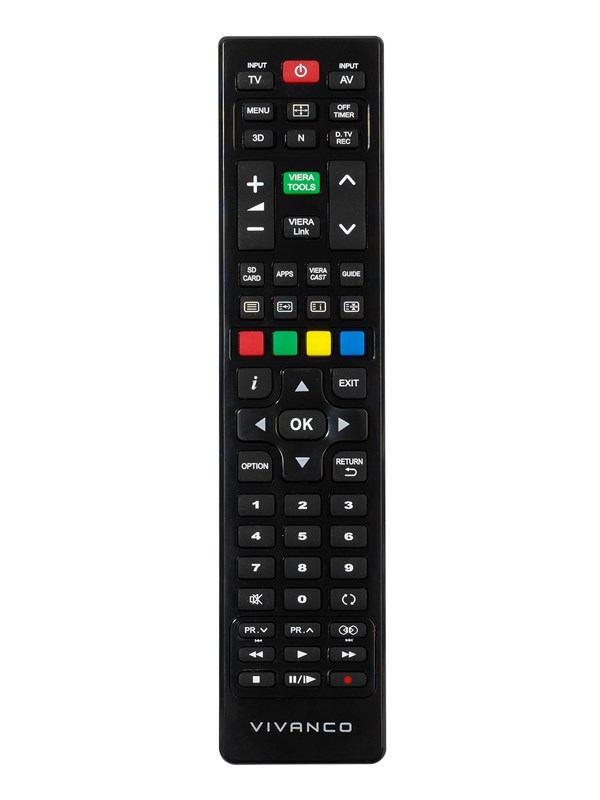 Vivanco Ersattningsfjarrkontroll Panasonic