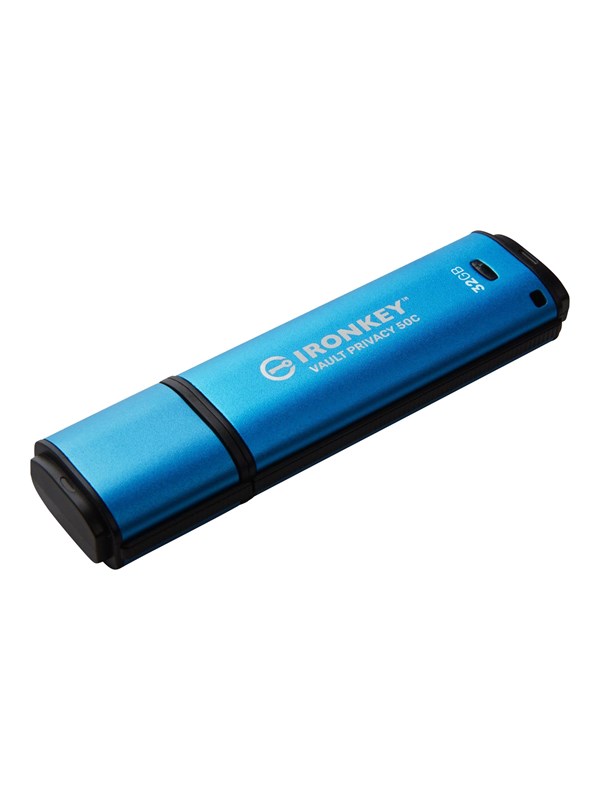 Kingston IronKey Vault Privacy 50 (USB-C 3.2) - 32GB - USB-minne