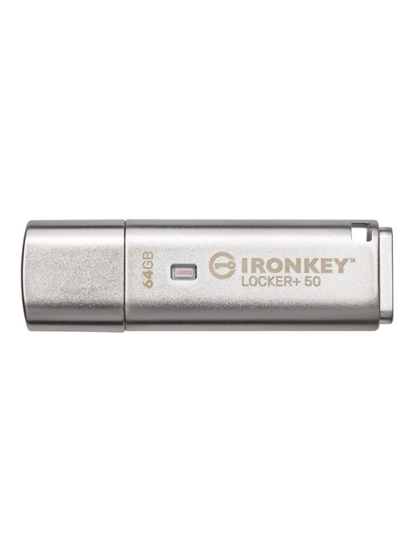 Kingston Ironkey Locker 50 64gb Usb Minne