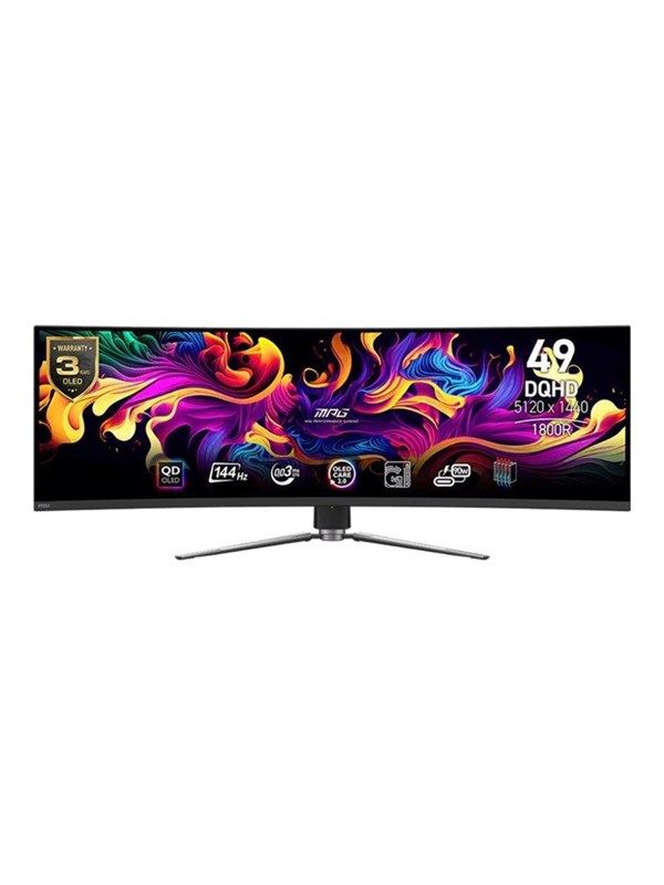 49 " Msi Mpg 491cqpde 5120x1440 144hz Oled Displayhdr 400 True Black