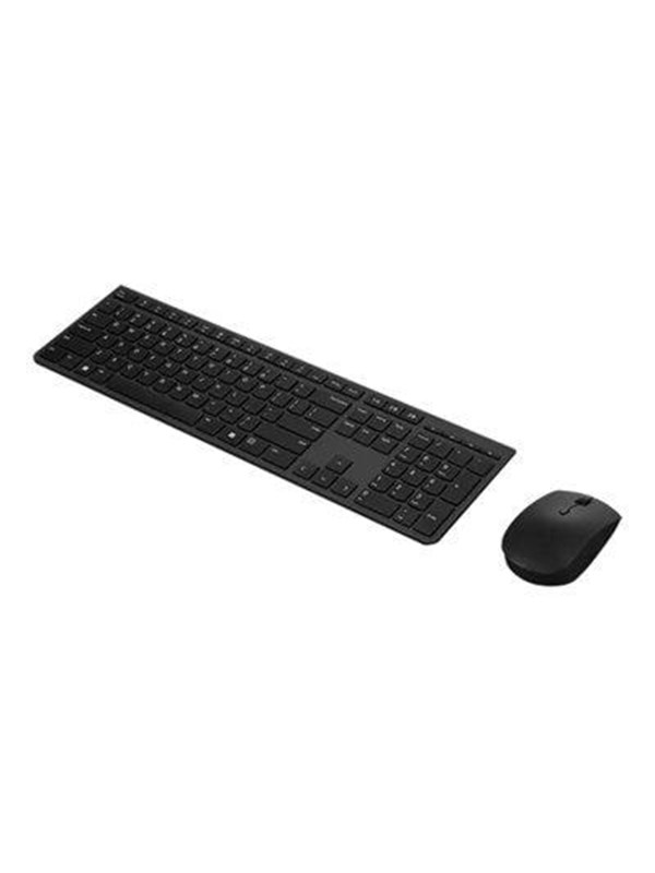 Lenovo Professional Combo Keyboard And Mouse Set French Grey Input Device Tastatur & Mus Set Fransk Grå