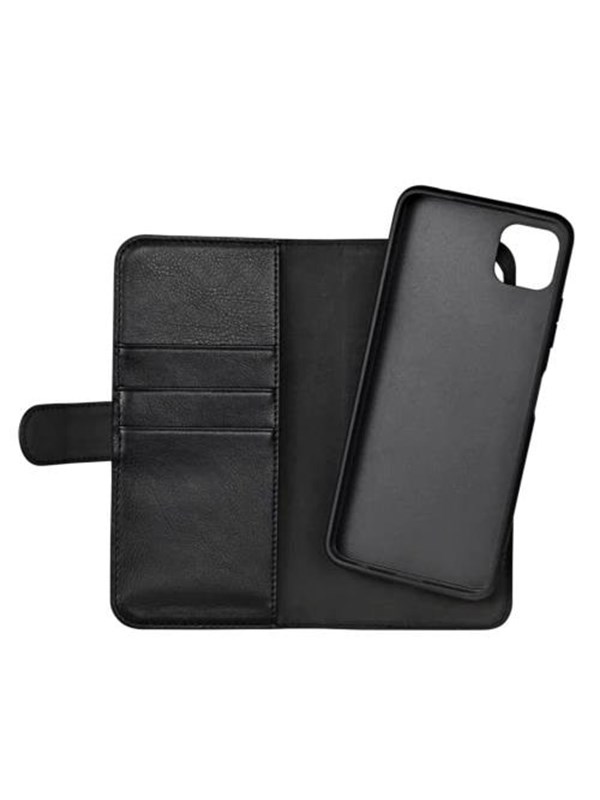 Essentials Samsung A22 5g Pu Wallet Black