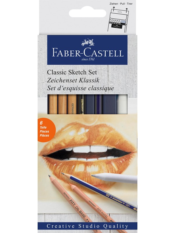 Produktfoto för Faber Castell - Drawing Set Classic