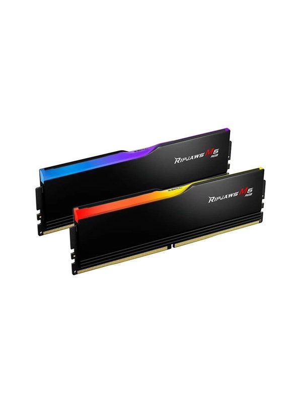 G.skill Ripjaws M5 Rgb Ddr5 5200 64gb Cl40 Dual Channel 2 Pcs Intel Xmp Svart Med Rgb