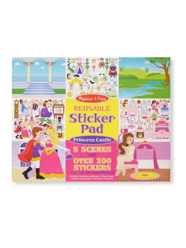 Melissa &amp; Doug - Reusable sticker pad - Princess Castle