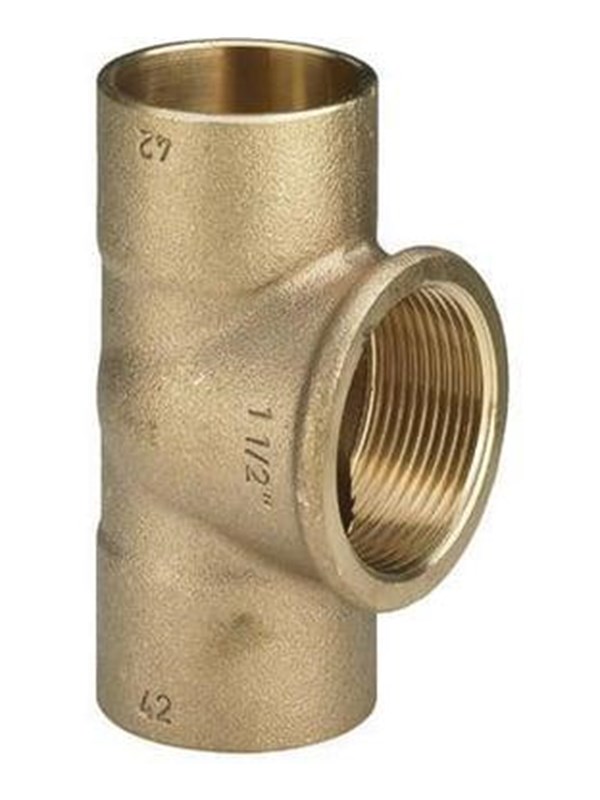 Viega t-piece 12 x 1/2" x 12 mm gunmetal