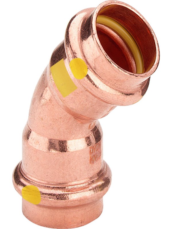 Viega profipress g elbow 45° 35 345648