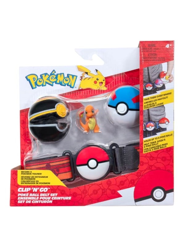 Alternativ bild 0 för Pokemon CLIP N GO BELT SET CHARMANDER