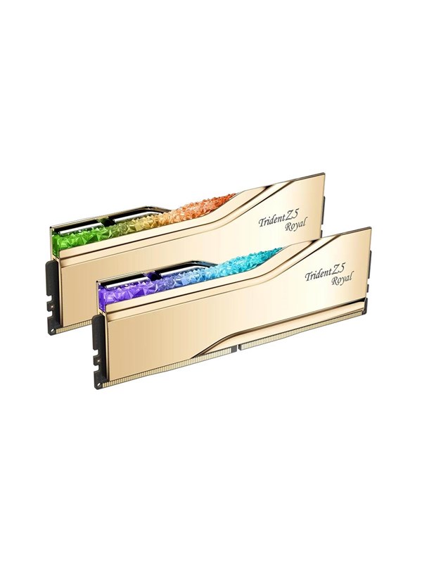 G.skill Trident Z5 Royal Ddr5 8400 48gb Cl40 Dual Channel 2 Pcs Intel Xmp Guld Med Rgb