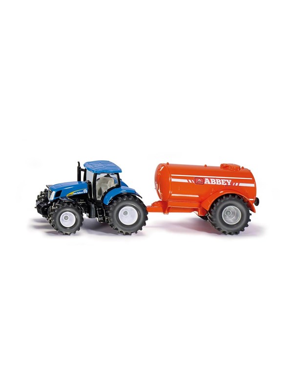 SIKU Siku 1:50 traktor med enaxlad vakuumtankvagn
