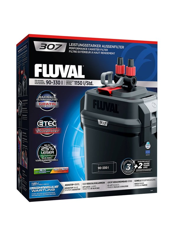FLUVAL 307, 1150 ltr./t. 16W. 90-330 L