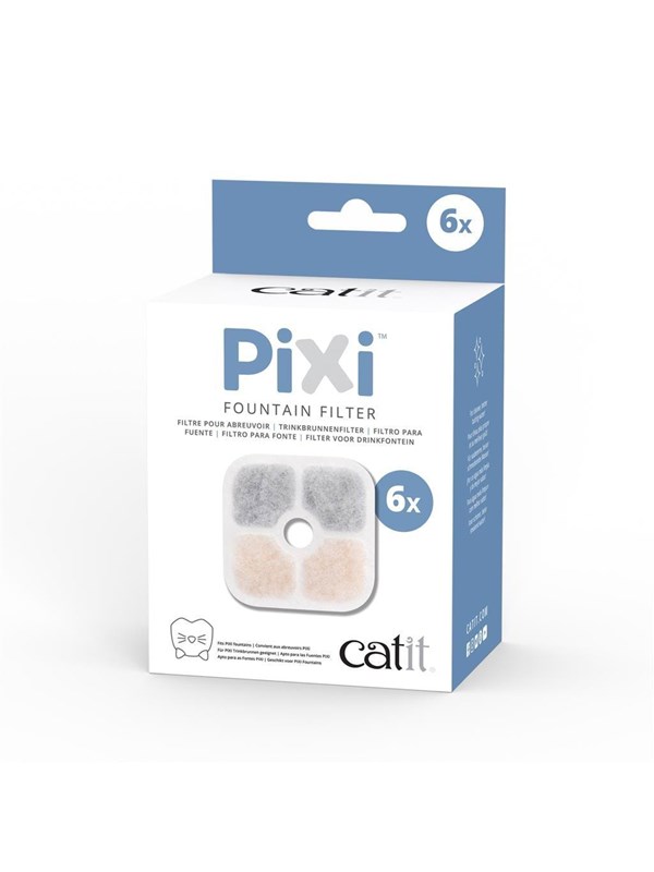 Catit PIXI Filter till dricksfontän 6 pk.