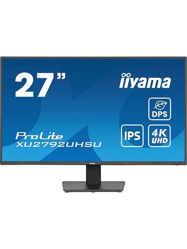 27" iiyama ProLite XU2792UHSU-B6 - 3840x2160 - 60Hz - IPS - 15W USB-C