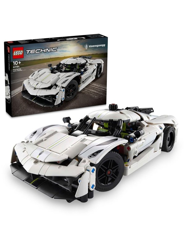 LEGO Technic 42184 Koenigsegg Jesko Absolut vit hyperbil