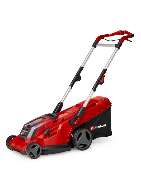 Einhell RASARRO 36/42 sladdlös gräsklippare med batteri och twin-laddare 2 x 4,0 Ah