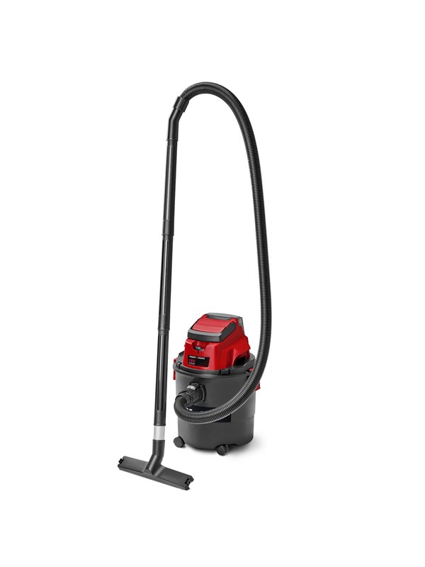 Produktfoto för Einhell TC-VC 18/15 Li-Solo, Trummdammsugare, Torr&våt, Dammpåse, 15 l, 72 dB, Svart, Röd - SOLO