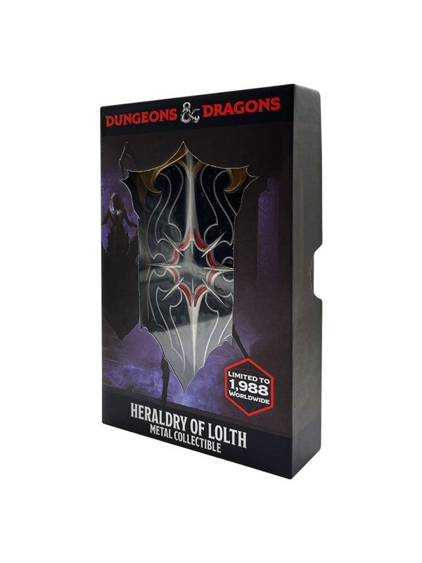 FaNaTtik Dungeons &amp; Dragons Limited Edition Lolth the Spider Queen Ingot
