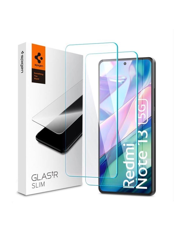 Spigen Glass Tr Slim 2 Pack For Xiaomi Redmi Note 13 5g