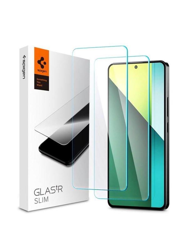 Spigen Glass Tr Slim 2 Pack For Xiaomi Redmi Note 13 Pro 5g