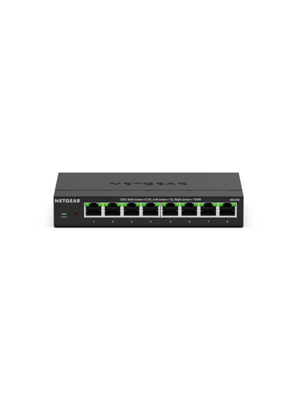 Netgear MS308 8-Port 2.5G Multi-Gigabit Ethernet Unmanaged Switch