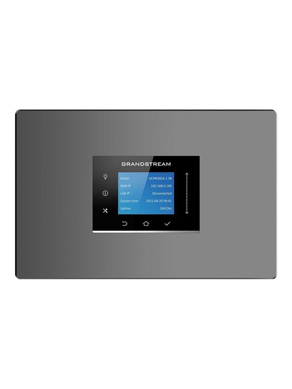 Produktfoto för Grandstream UCM6302A - IP-PBX - 2 FXO-carrier - 2 FXS-carrier - 3 x 10/100/1000