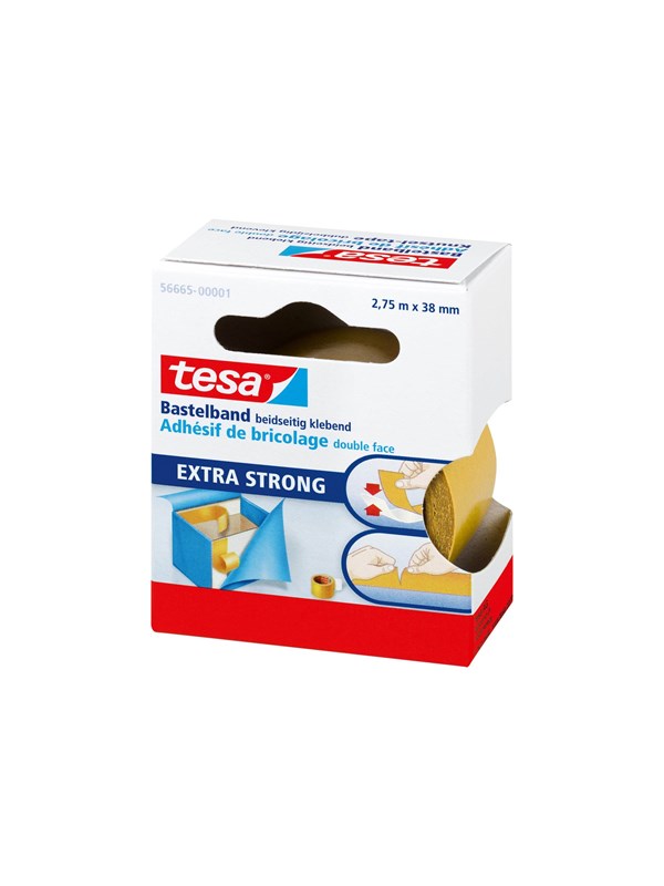 tesa double-sided tape - 38 mm x 2.75 m