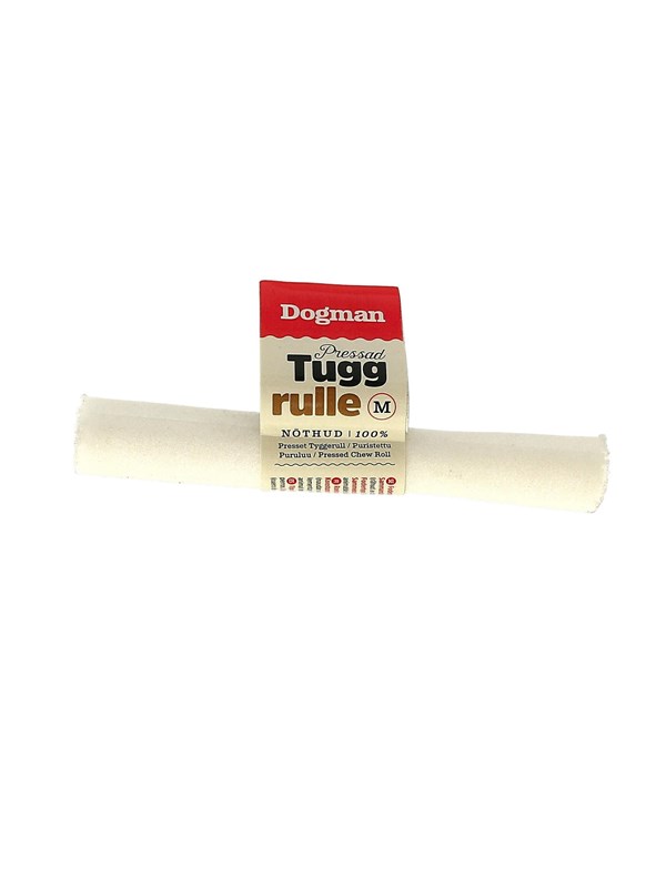 Dogman Tuggrulle press vit 12.5cm