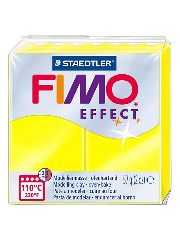 Fimo Mod. clay FIMO effect neon yellow
