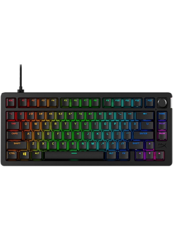 Hyperx Alloy Rise Gaming Keyboard 75 Azerty Gaming Tangentbord Fransk Svart