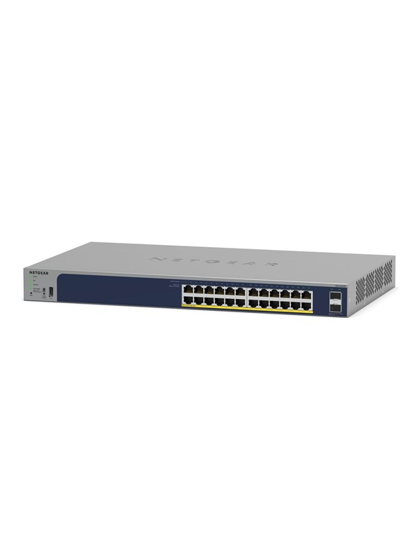 Netgear Smart Gs728tpp Switch 24 Ports Smart Rack Mountable