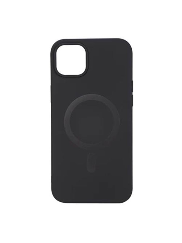 Alternativ bild 0 för Essentials iPhone 14 Plus Silicone Mag Back Cover - Black