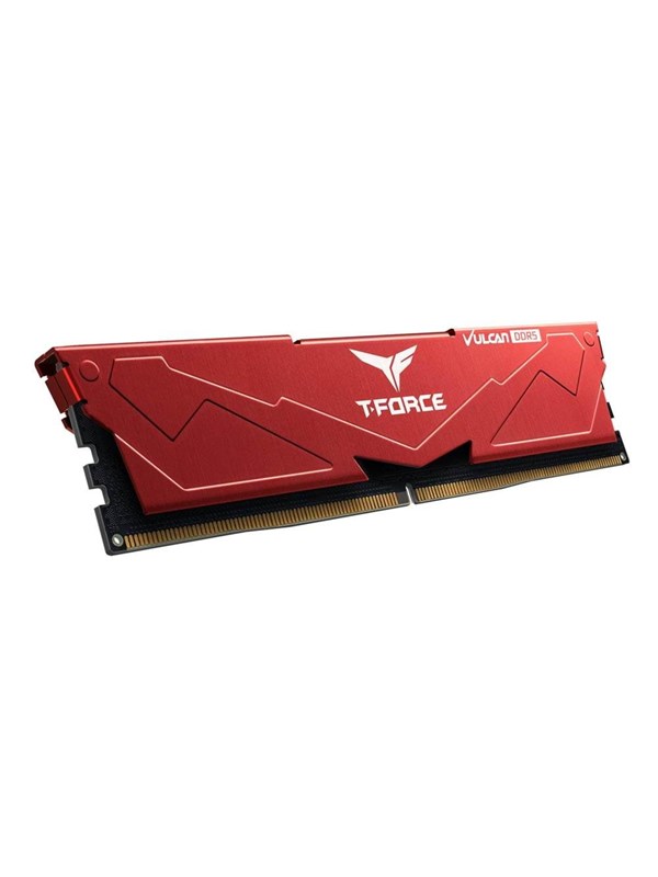 Team Group T Force Vulcan Ddr5 6000 16gb Cl30 Single Channel 1 Pcs Amd Expo & Intel Xmp Röd
