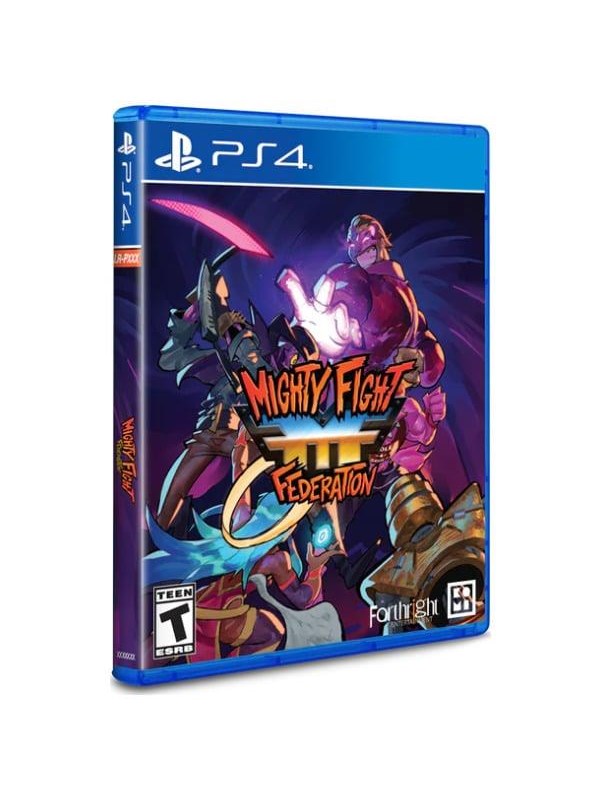 Mighty Fight Federation Sony Playstation 4 Kampsport
