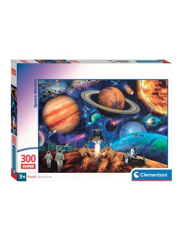 Clementoni Jigsaw Puzzle Super Color Space Mission 300pcs. Golv