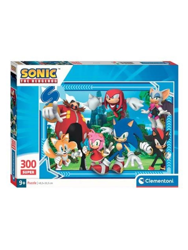 Clementoni Jigsaw Puzzle Super Color Sonic 300pcs Golv