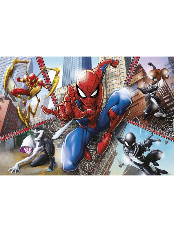 Clementoni Jigsaw Puzzle Super Color Maxi Spiderman 104pcs. Golv