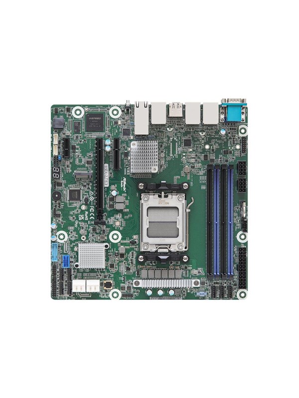 Asrock Rack B650d4u 2l2t/bcm Motherboard Micro Atx Socket Am5 Amd B650e Moderkort Amd B650e Amd Am5 Socket Ddr5 Ram Micro Atx