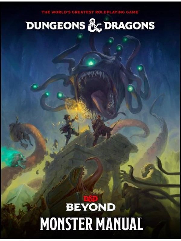 Produktfoto för Dungeons & Dragons 2024 Monster Manual