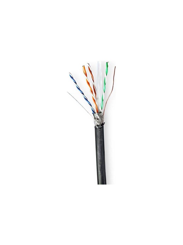 Nedis CCBG8598BK305S networking cable - Svart - 305m
