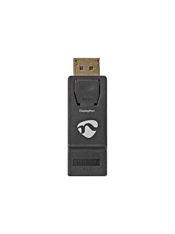 Produktfoto för Nedis Adapter DisplayPort till HDMI - Svart