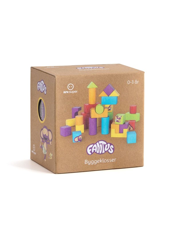 Fantorangen & Fantus  BLOCKS I WOOD 30 PARTS - Köp för SEK 290 - Spara 21%