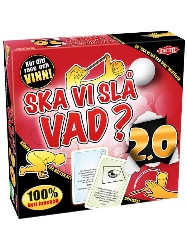 Produktfoto för TACTIC Spel Ska vi slå vad 2.0