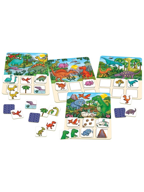 Alternativ bild 0 för Orchard Toys Dinosaur Lotto