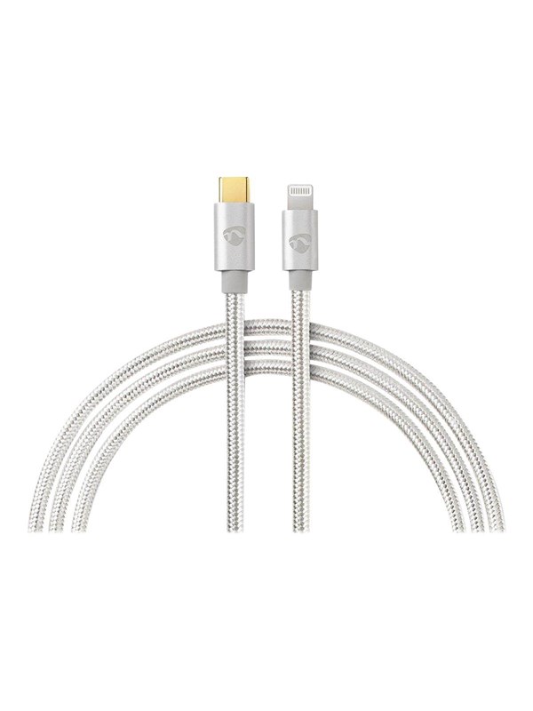 Produktfoto för Nedis Lightning cable - Lightning / USB - 2 m