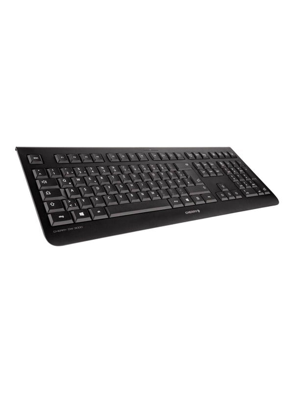 Cherry DW 3000 - Tastatur & Mus set - Italiensk - Svart