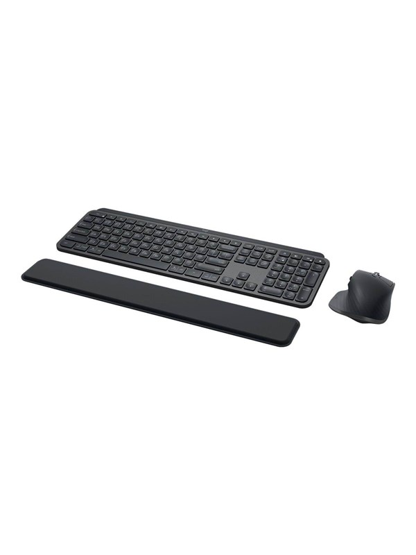 Logitech Mx Keys Combo For Business Tastatur & Mus Set Italiensk Svart