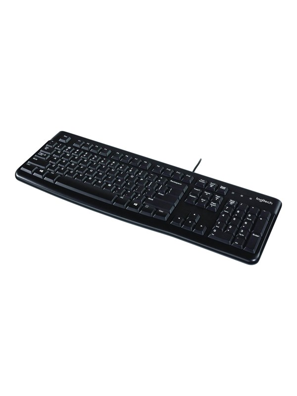 Logitech K120 Keyboard Slovenian Input Device Tangentbord Sloveniska Svart