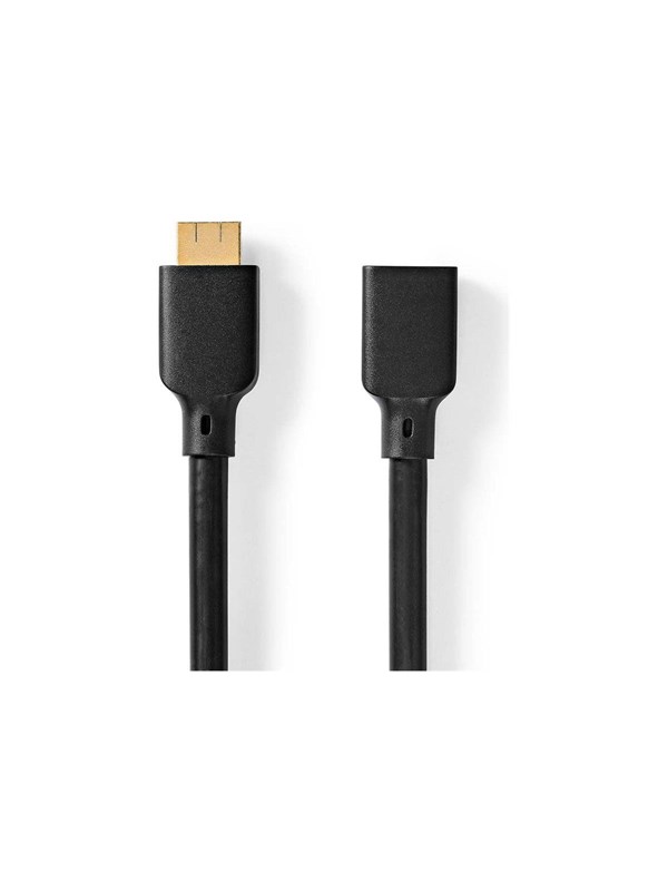 Produktfoto för Nedis Ultrahöghastighets ​​HDMI kabel, 1m - Svart
